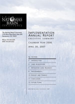 front text cover of the 2006 Implementation Annual Report
