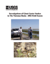 thumbnail of cover of the 2002 Giant Garter Snake Monitoring Report