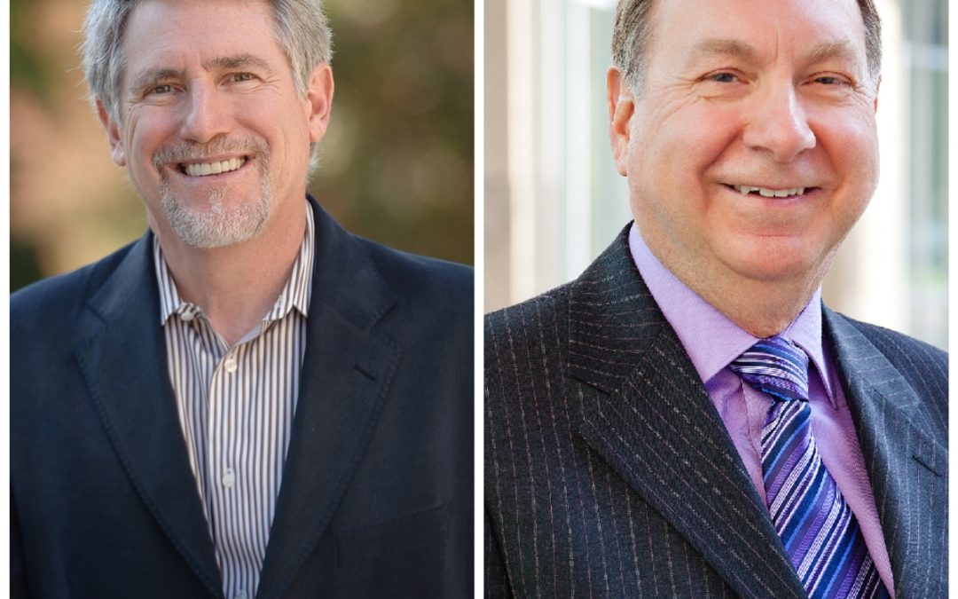 two different portrait images set side by side of two new Board of Directors members