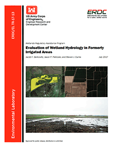 view the Evaluation of Wetland Hydrology in Formerly Irrigated Areas in PDF format